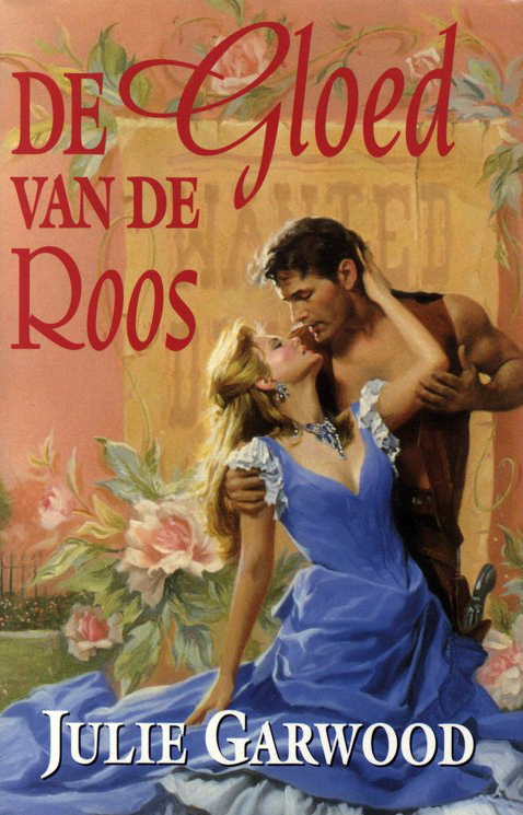 De gloed van de roos