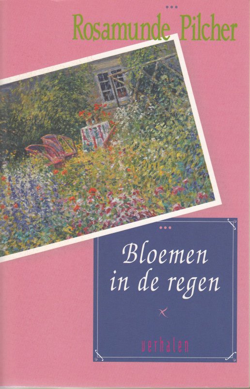 Bloemen in de regen