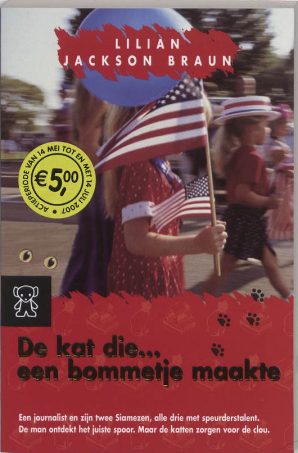 De kat die een bommetje maakte