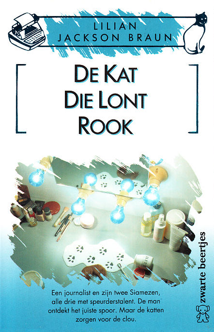 De kat die lont rook