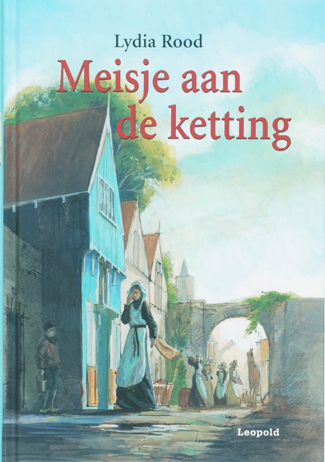 Meisje aan de ketting