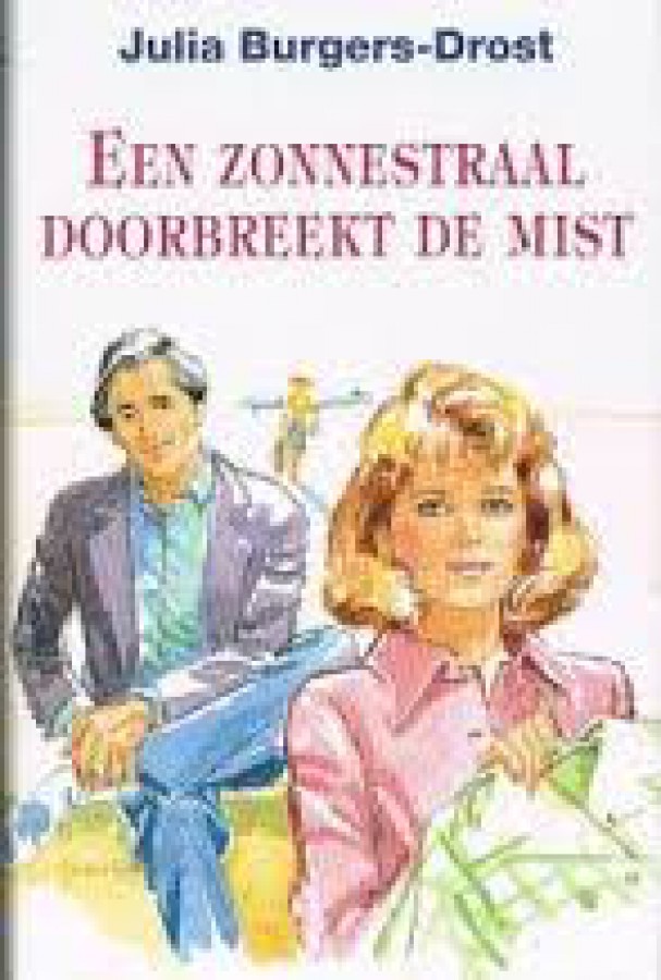 Een zonnestraal doorbreekt de mist