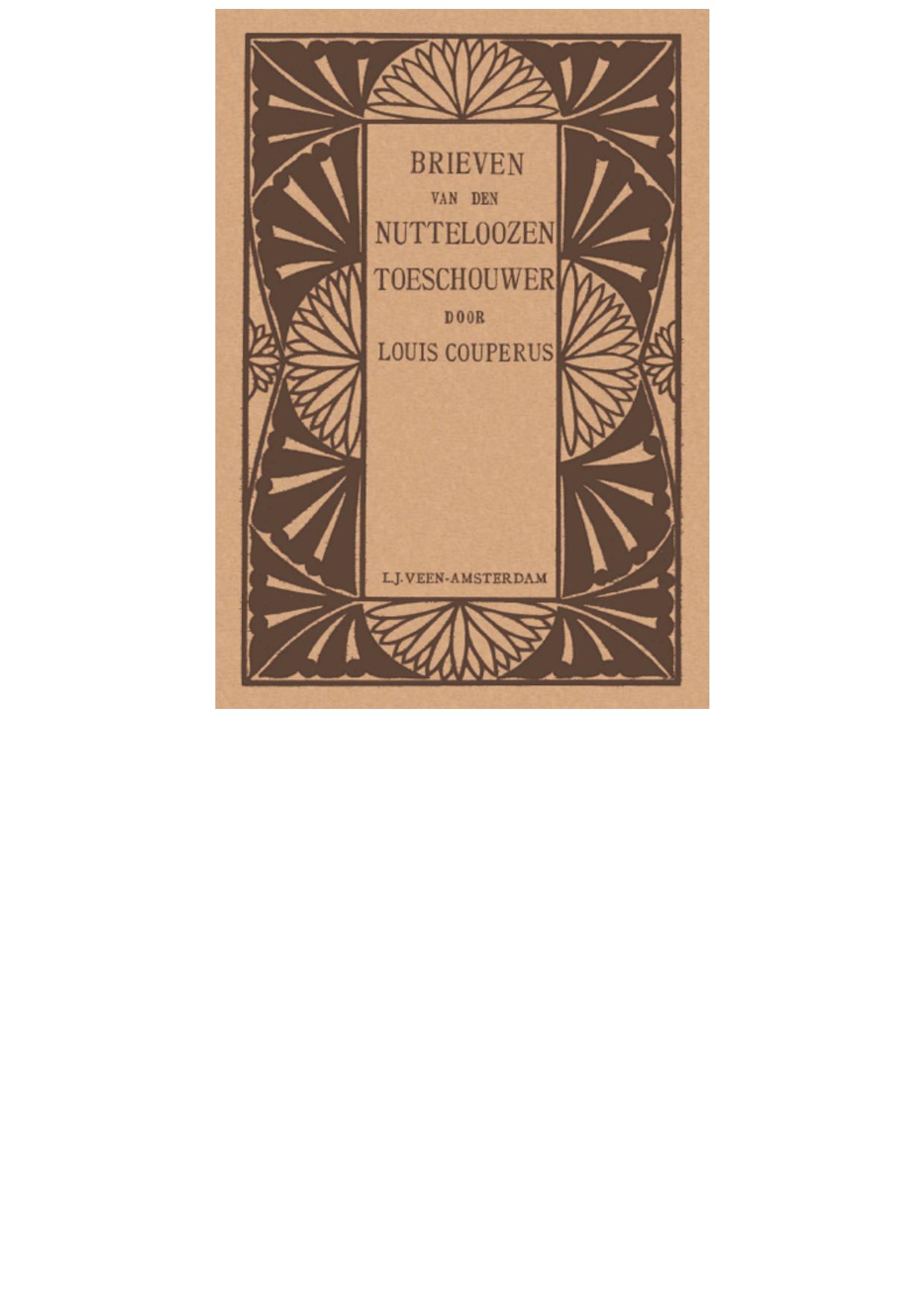 Brieven van den nutteloozen toeschouwer