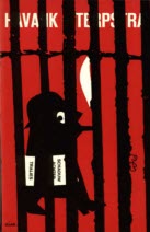 Schaduw achter tralies