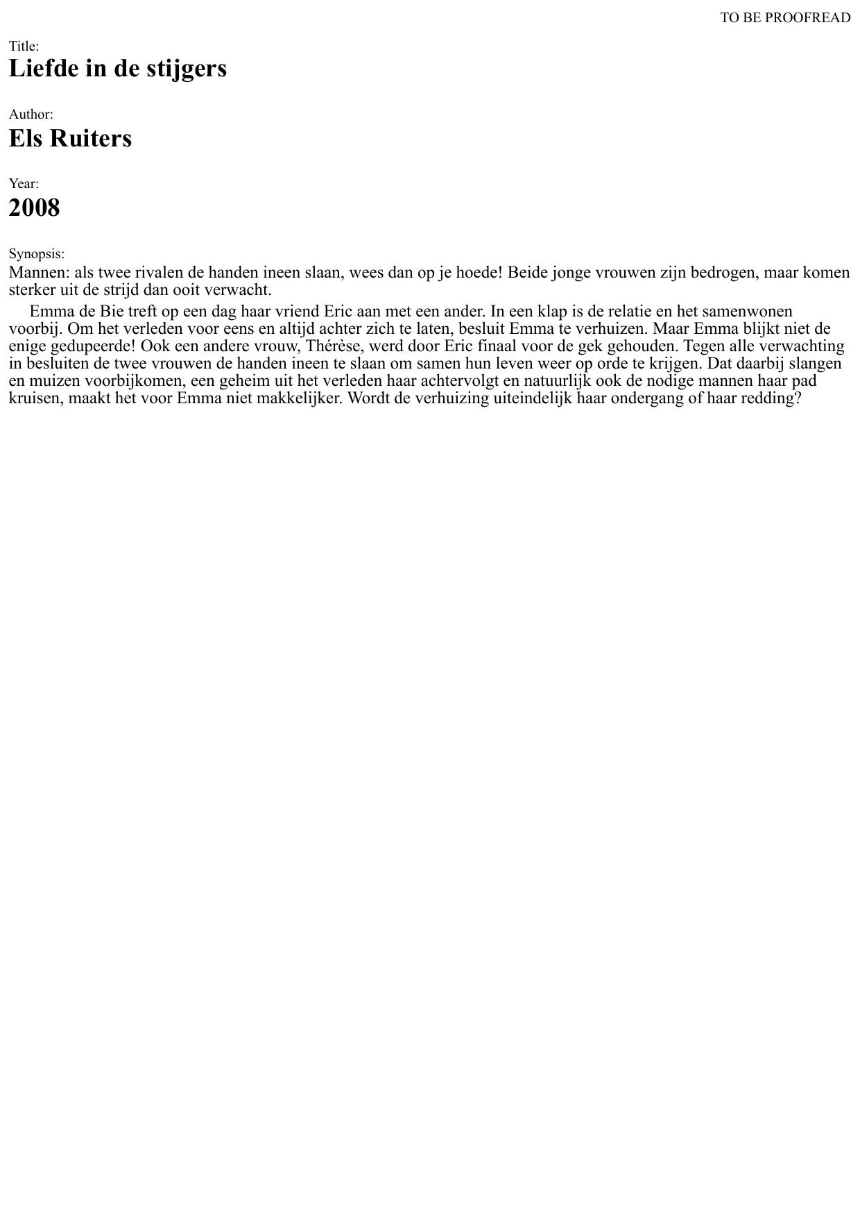 Liefde in de steigers