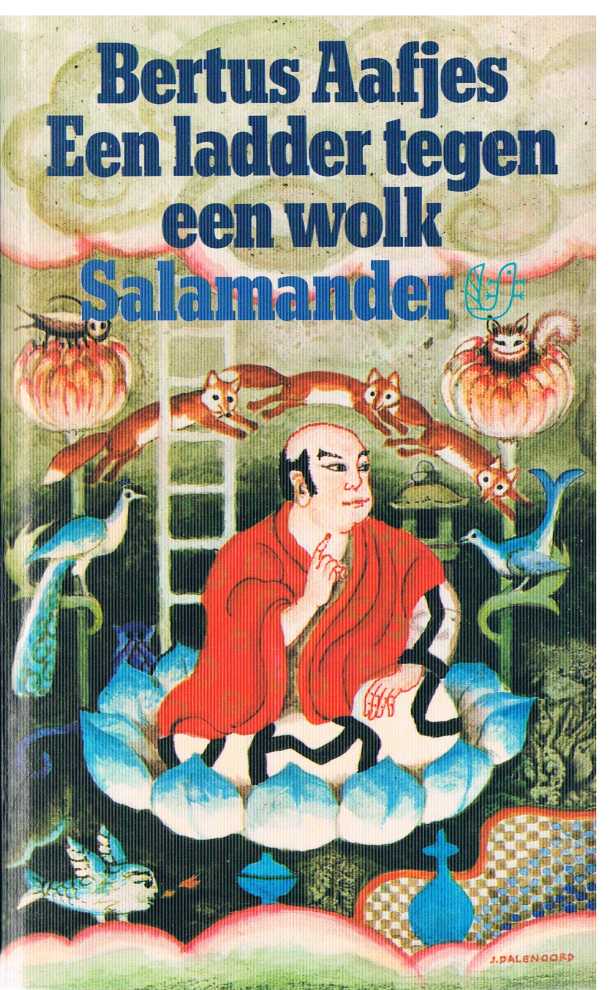 Ladder tegen een wolk