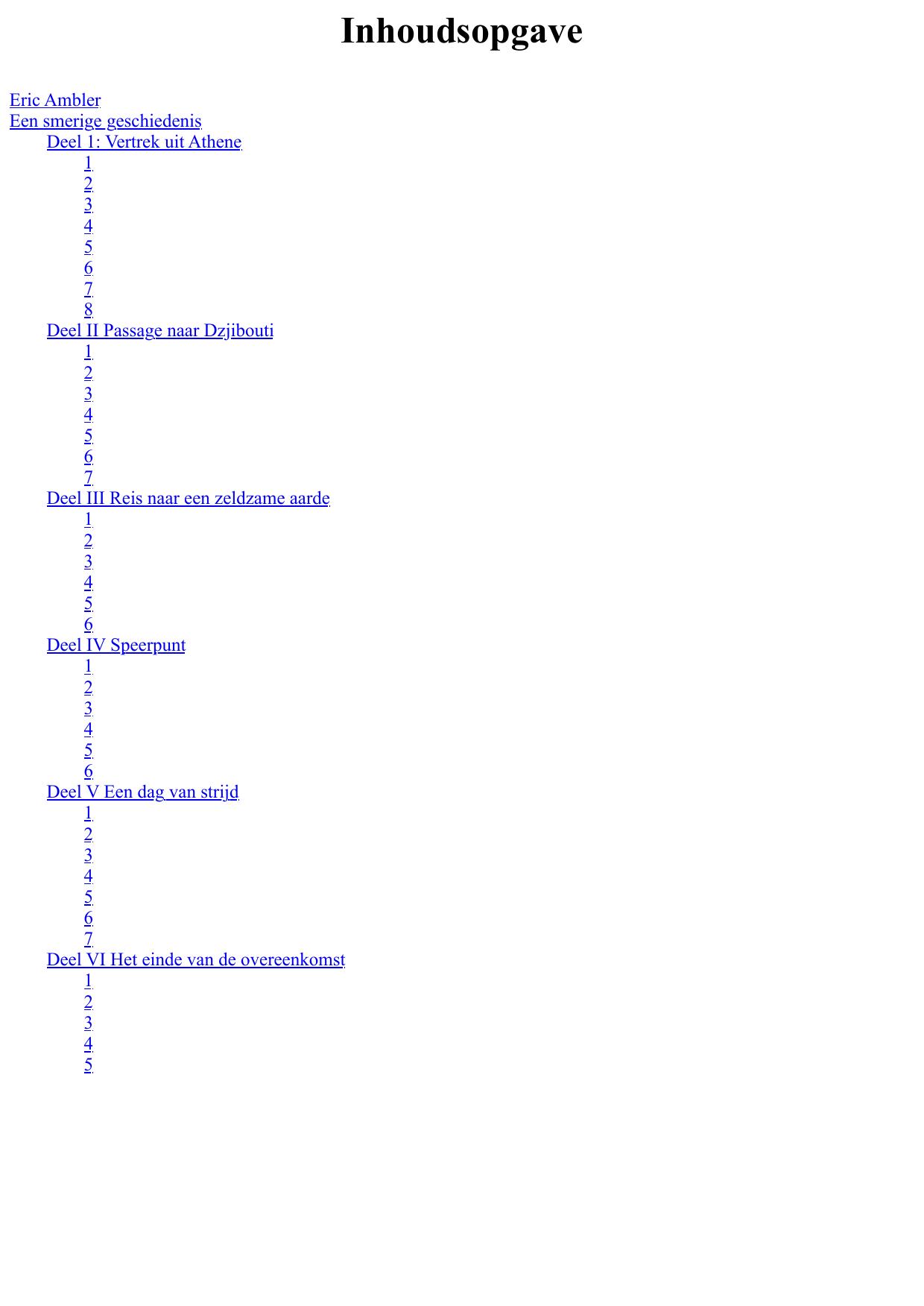 Een smerige geschiedenis