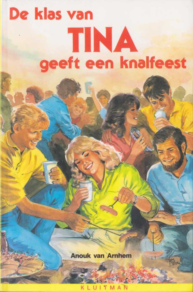 De klas van Tina geeft een knalfeest