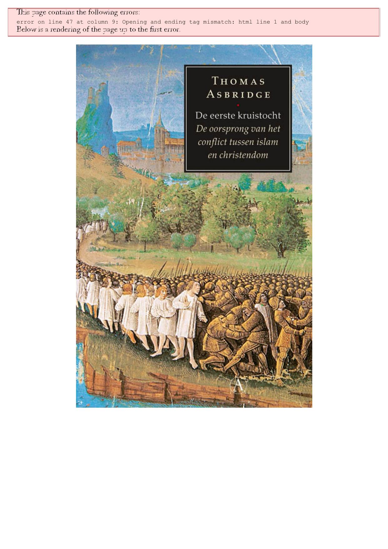 De eerste kruistocht