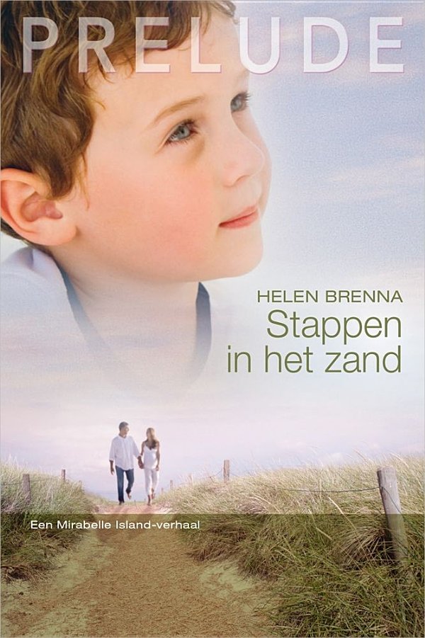Stappen in het zand