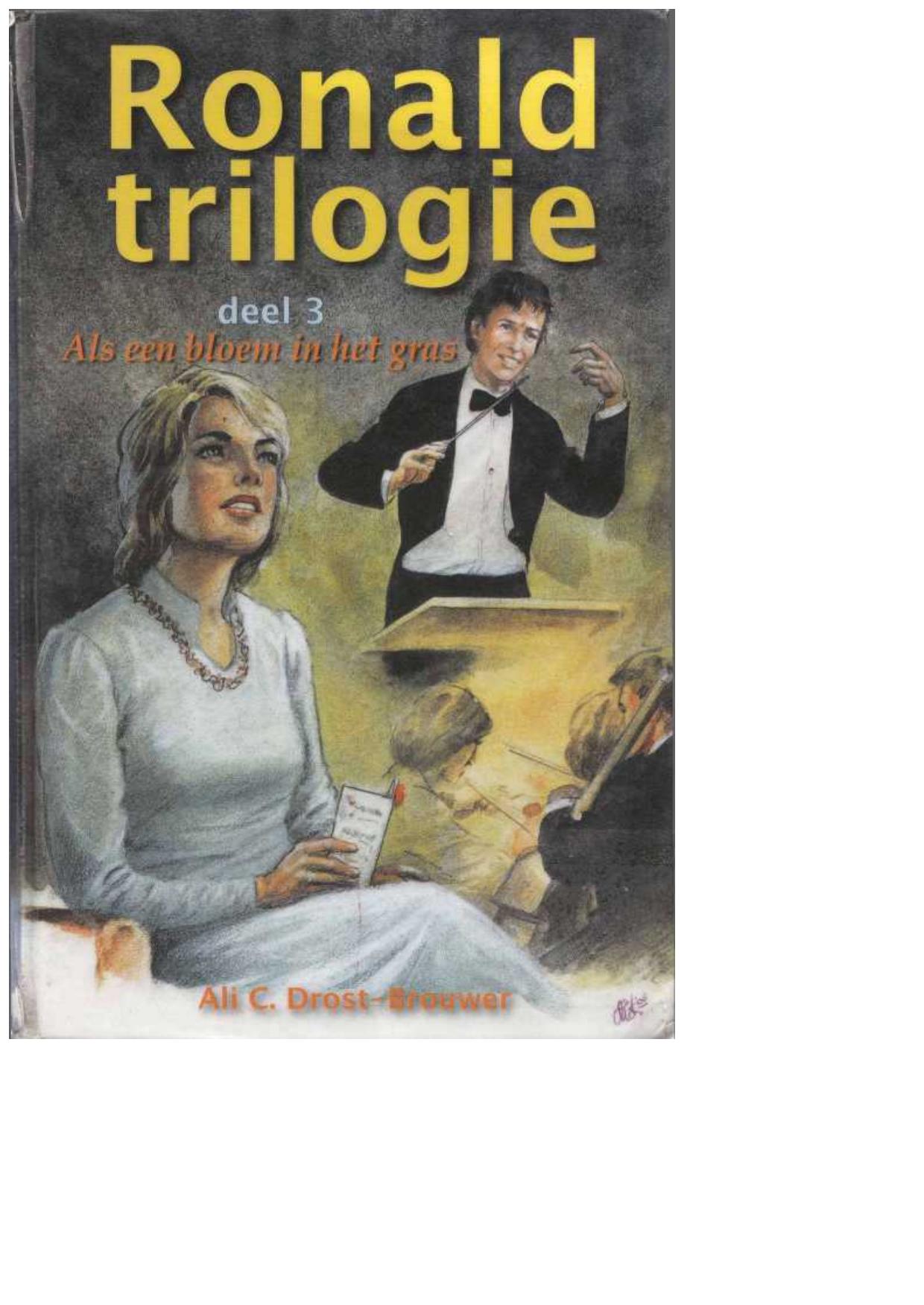 Als een bloem in het gras