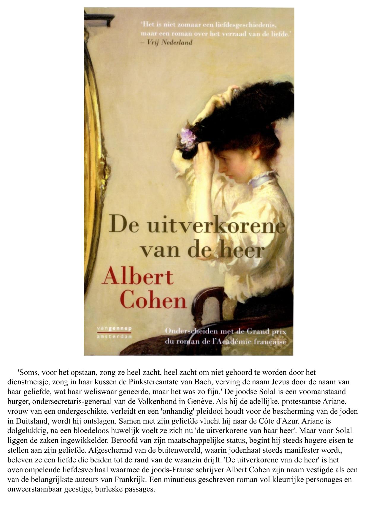 De uitverkorene van de heer