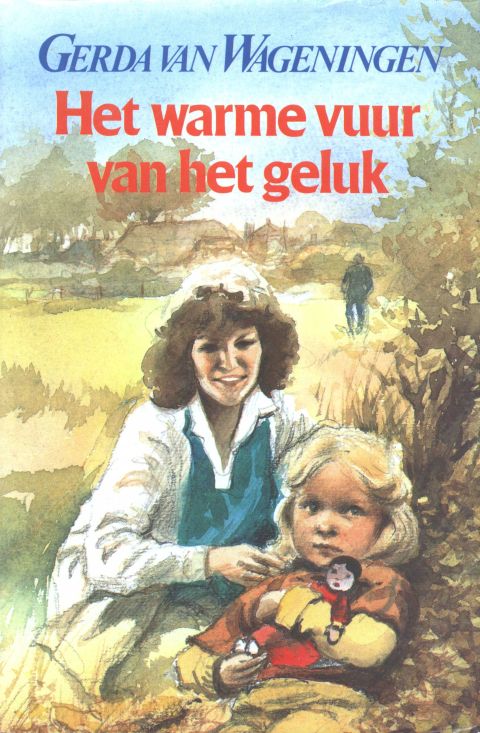 Het warme vuur van het geluk