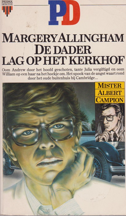 De dader lag op het kerkhof