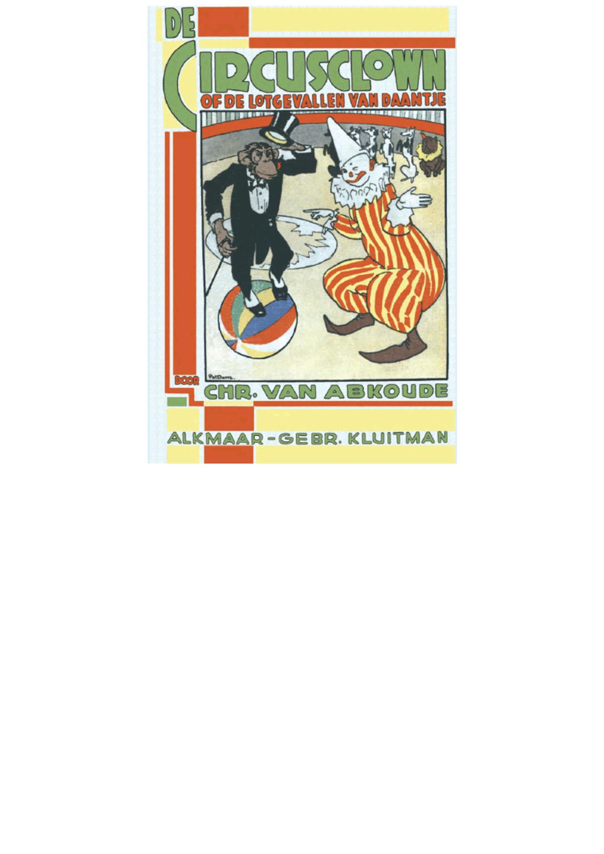 De circusclown of de lotgevallen van Daantje