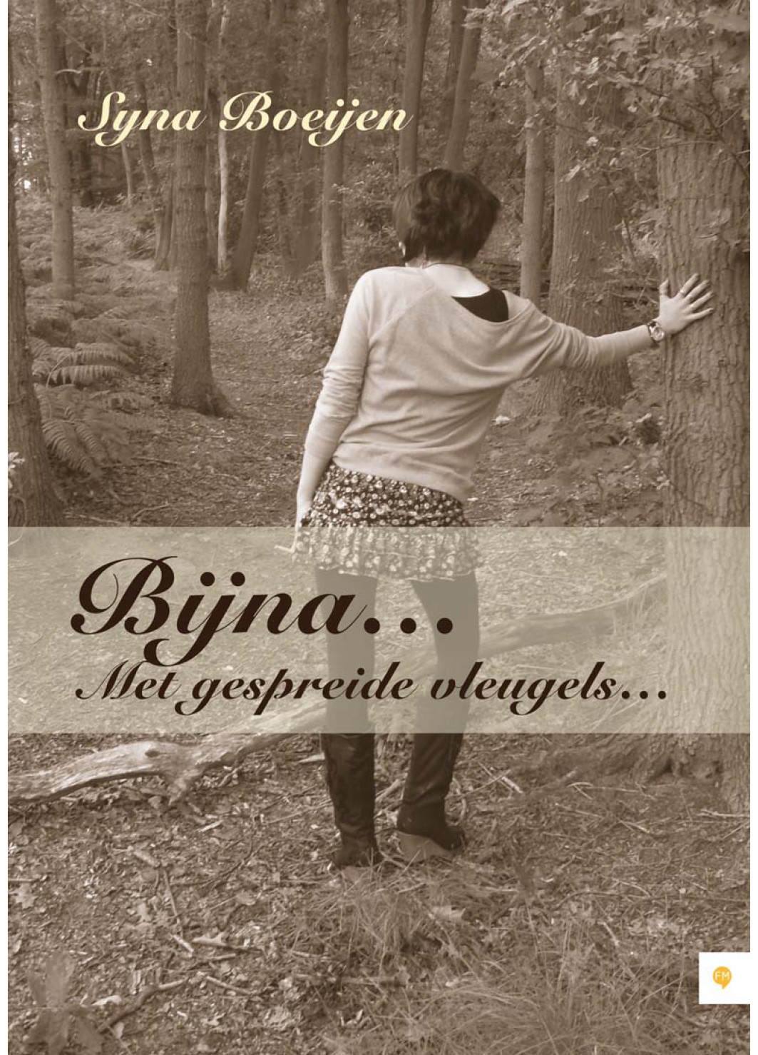 Bijna met gespreide vleugels