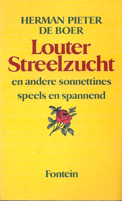Louter streelzucht en andere sonnettines
