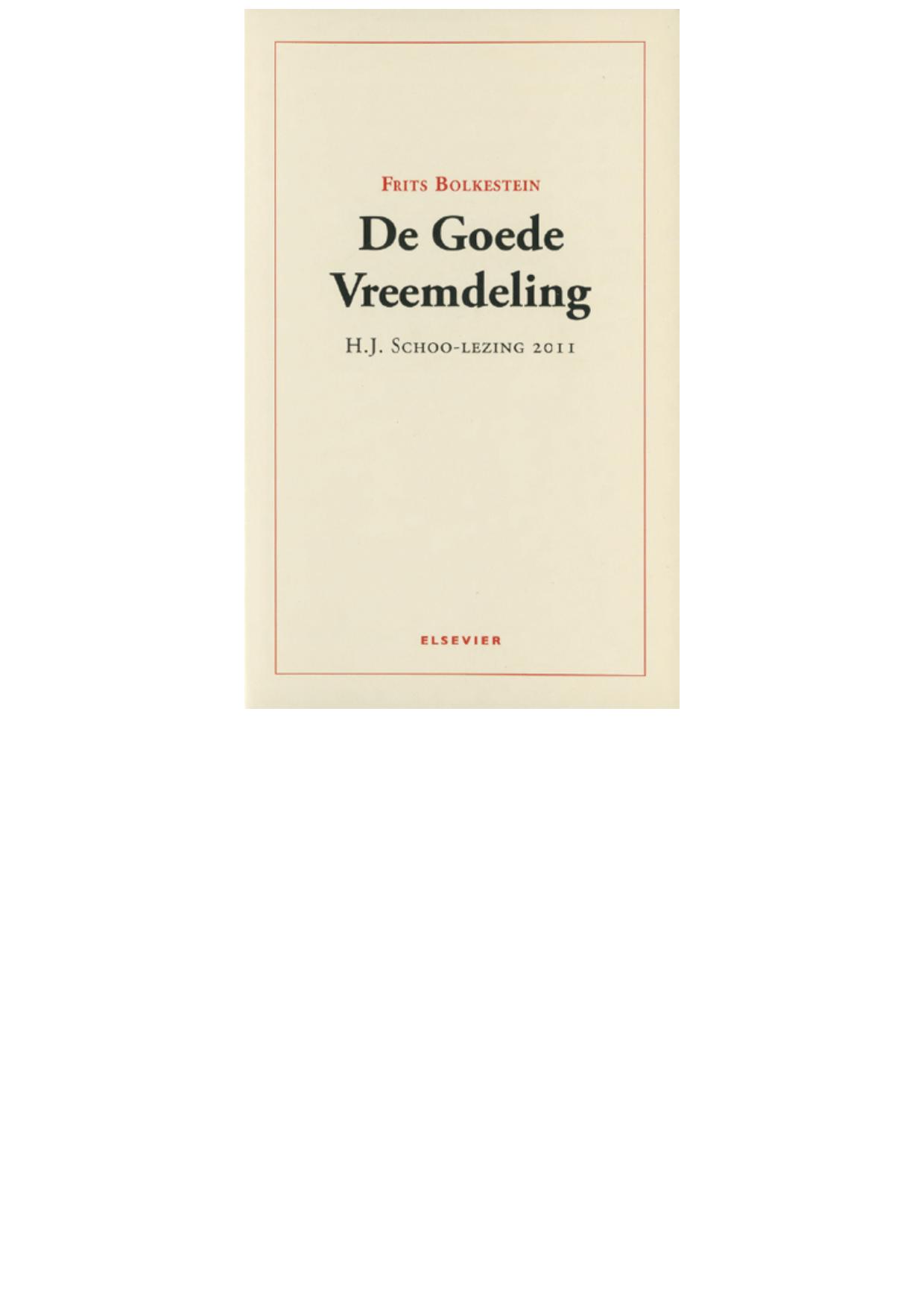 De goede vreemdeling