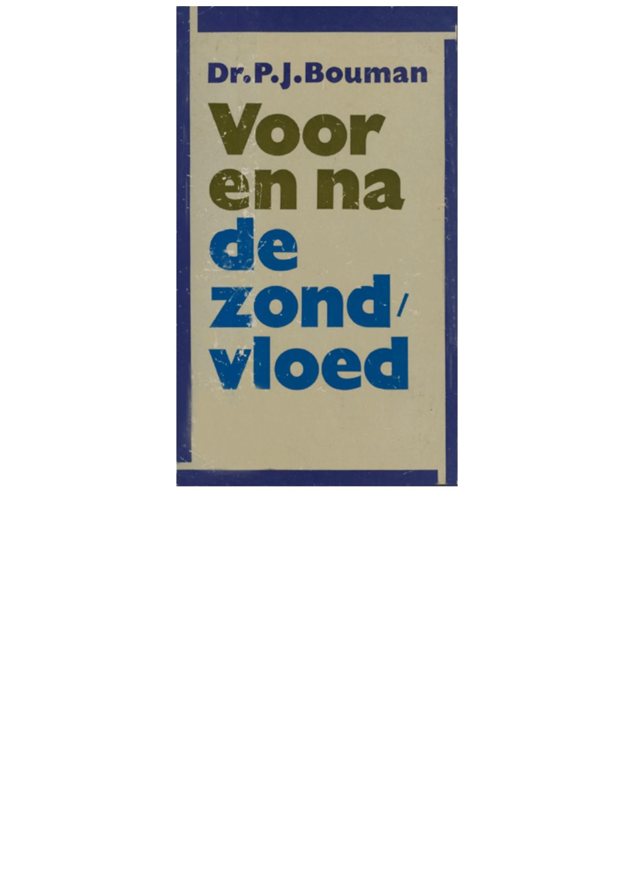 Voor en na de zondvloed