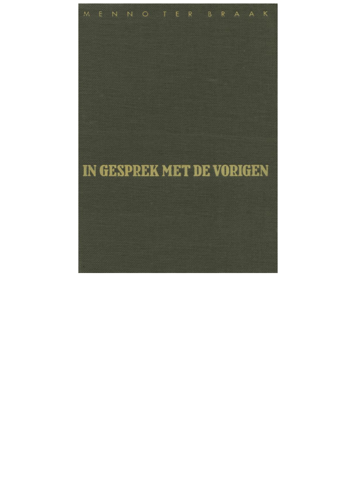 In gesprek met de vorigen