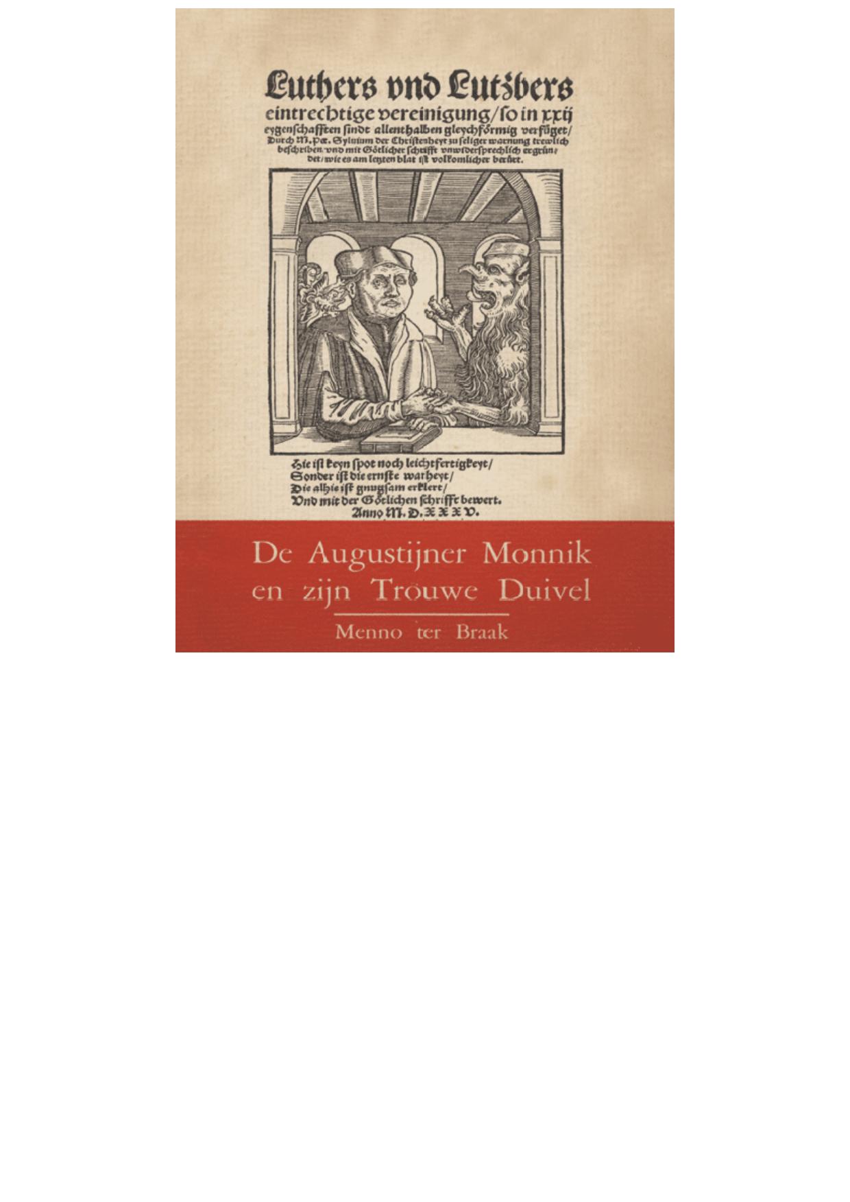 De augustijner monnik en zijn trouwe duivel