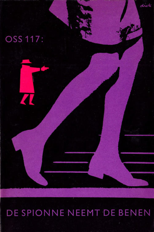 De spionne neemt de benen