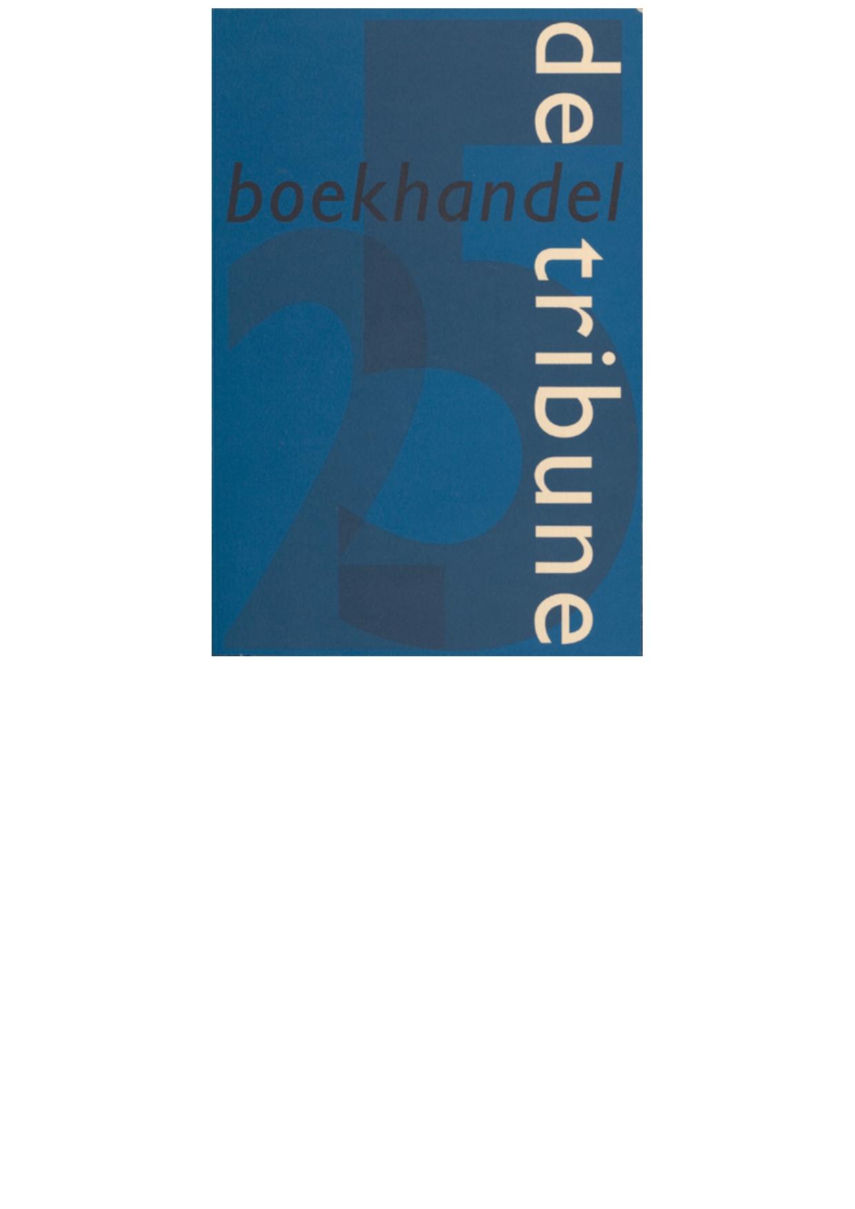25 jaar boekhandel de tribune