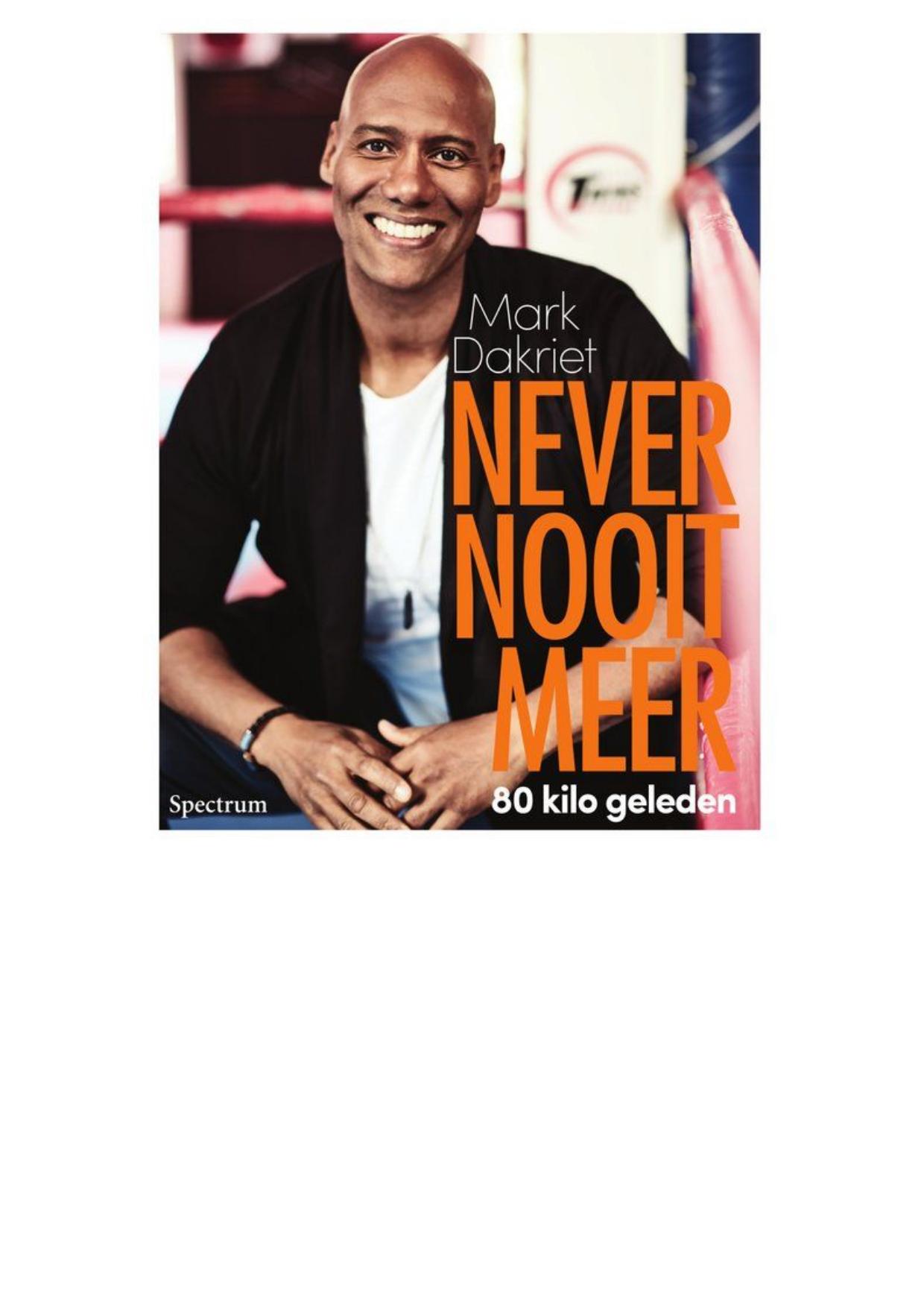 Never nooit meer 80 kilo geleden