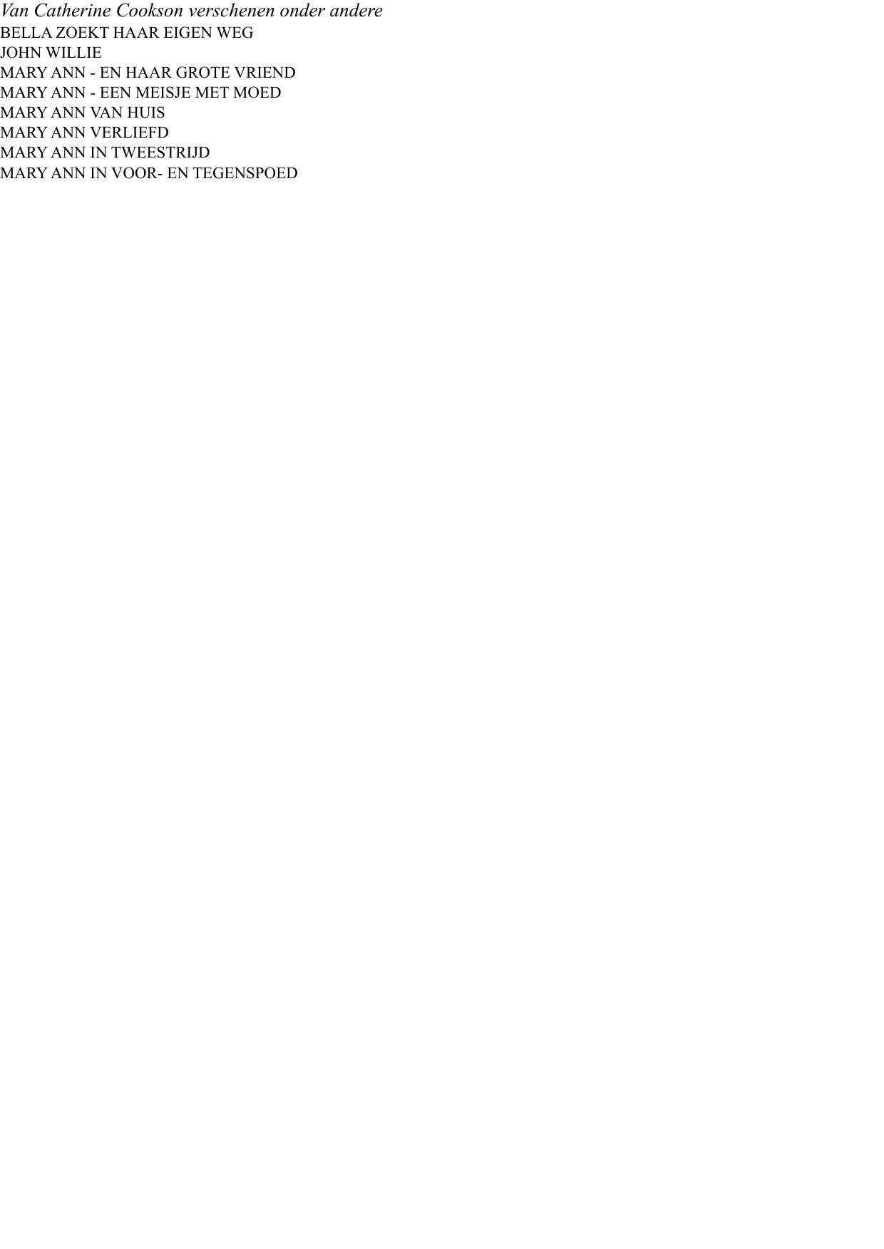 In voor en tegenspoed