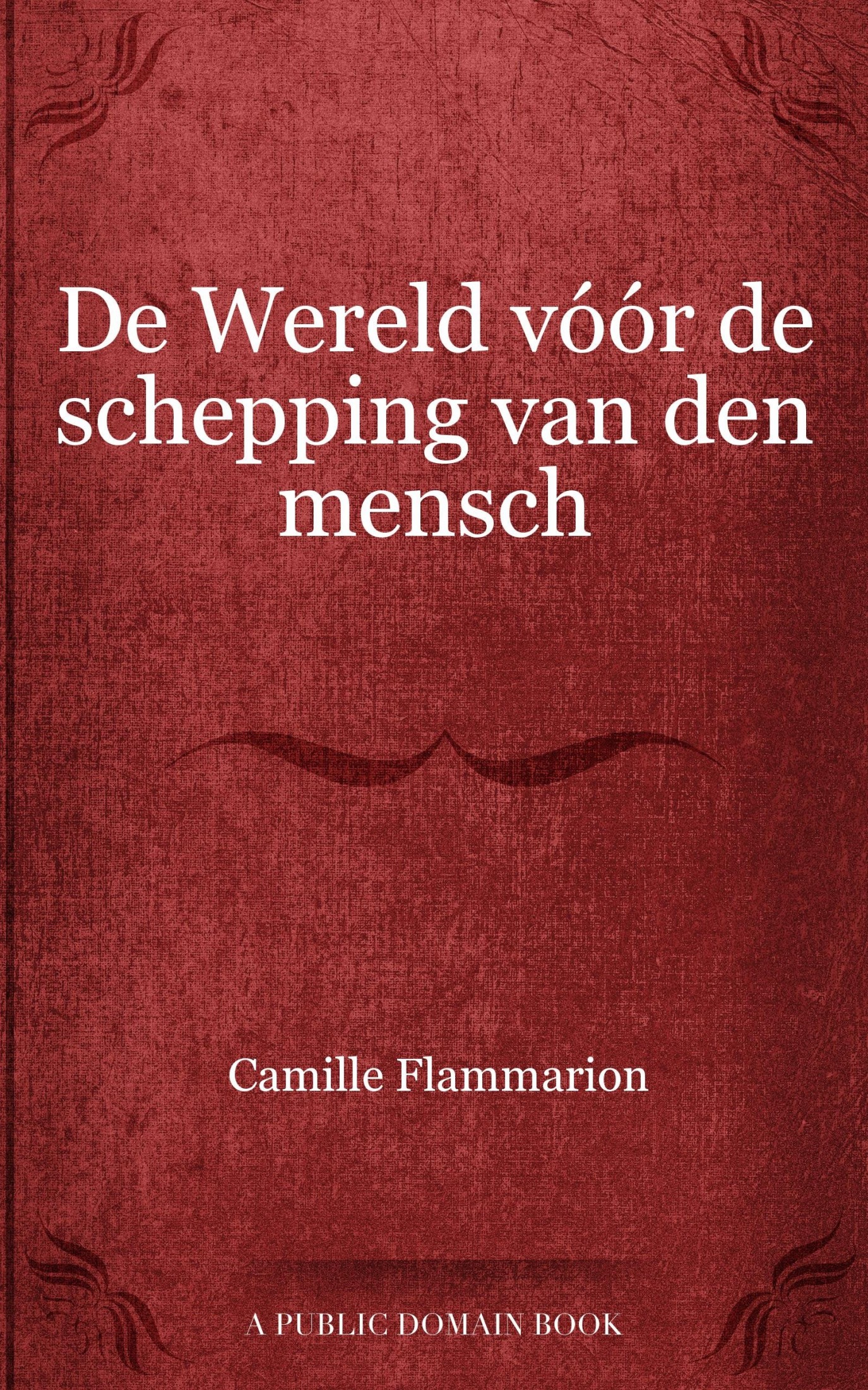De Wereld vóór de schepping van den mensch