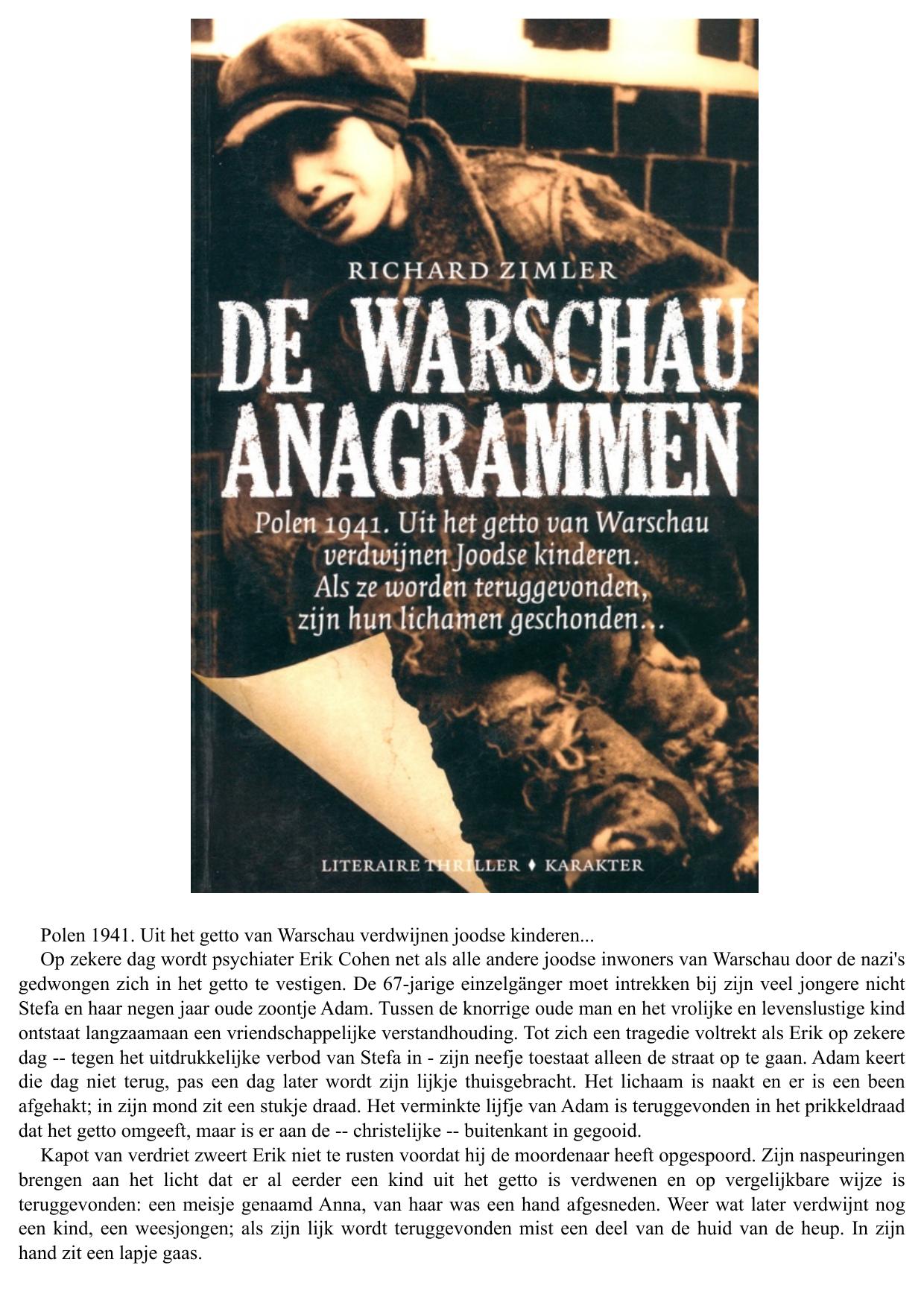 De Warschau-anagrammen