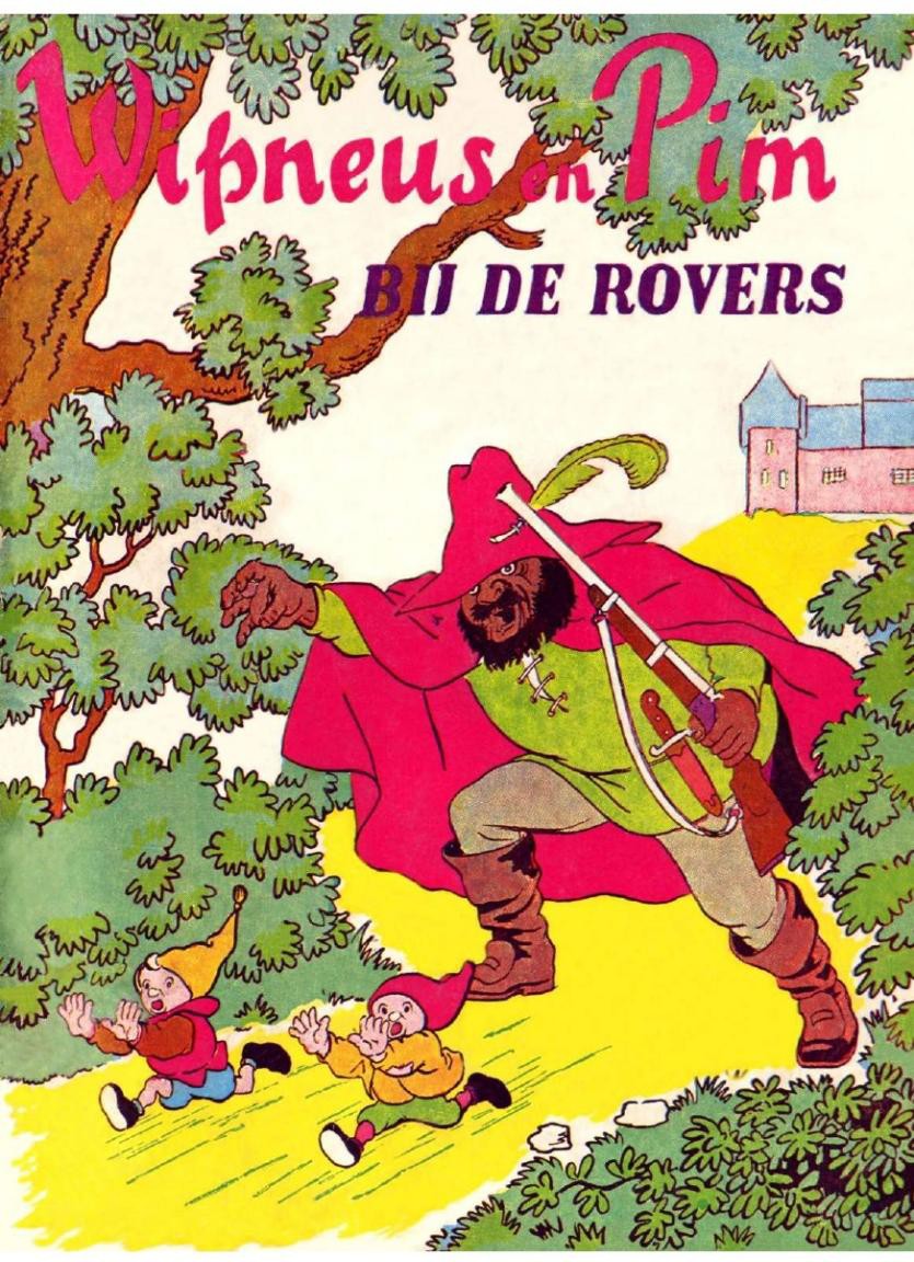 Wipneus en Pim bij de rovers