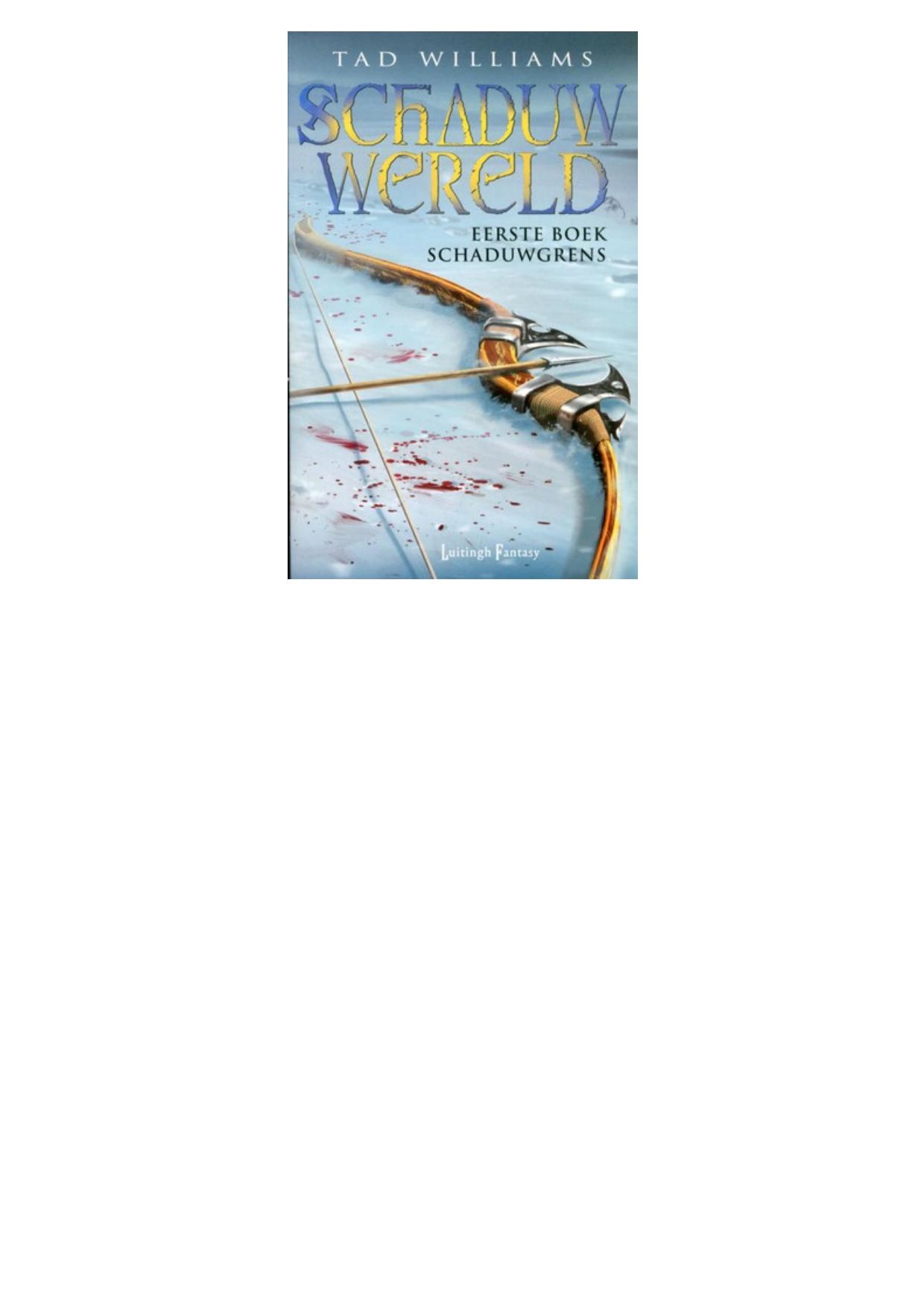 Schaduwwereld 1 - De schaduwgrens