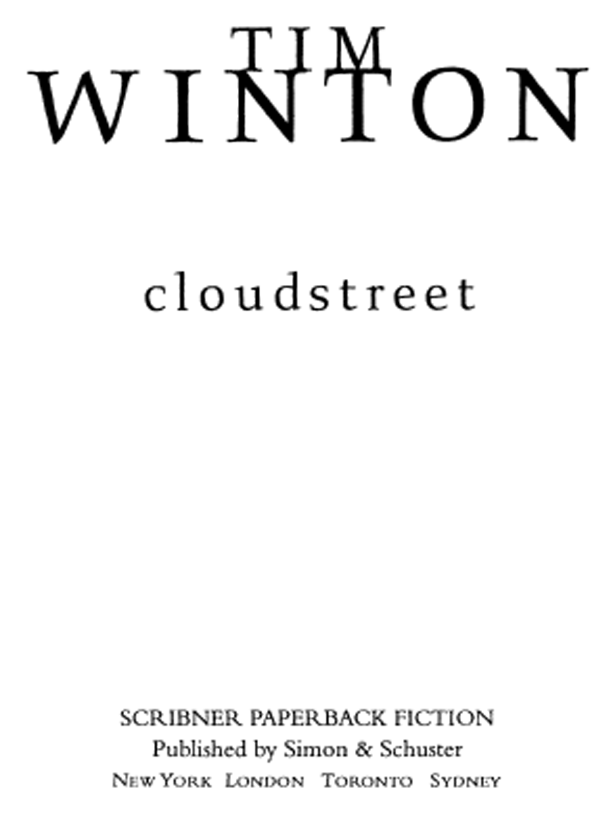 Cloudstreet