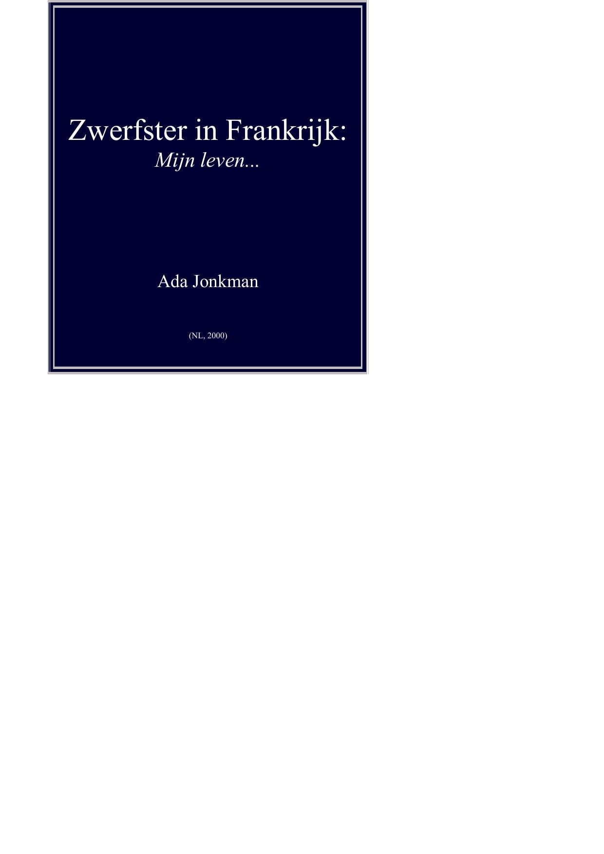 Zwerfster in frankrijk