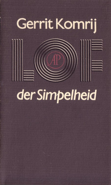 Lof der simpelheid