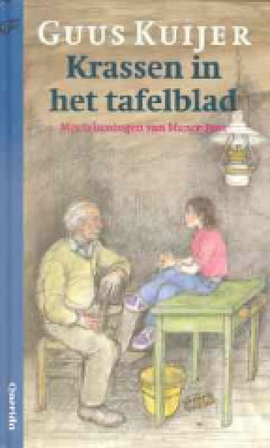 Krassen in het tafelblad