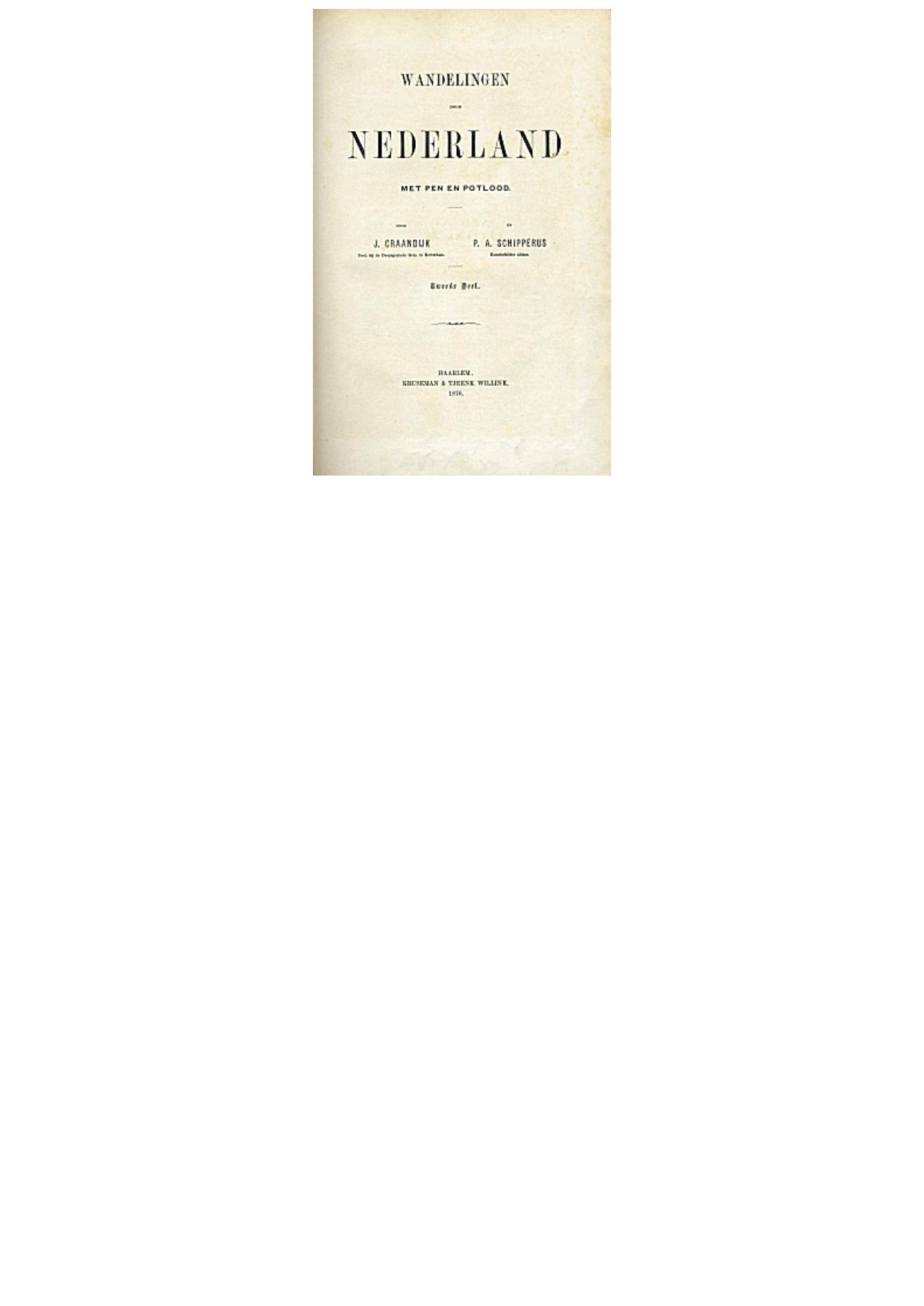 Wandelingen Door Nederland Met Pen En Potlood, Volume 2