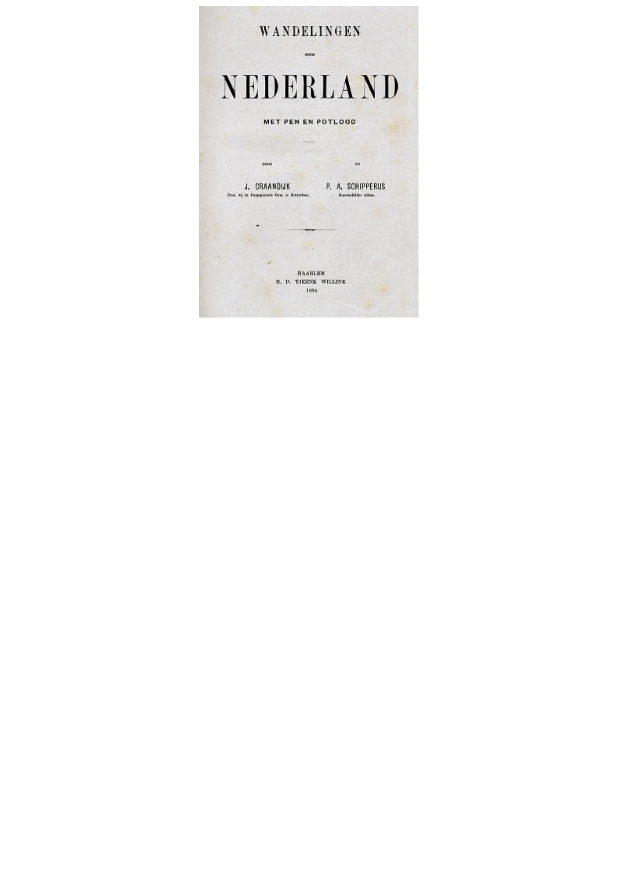 Wandelingen Door Nederland Met Pen En Potlood, Volume 7