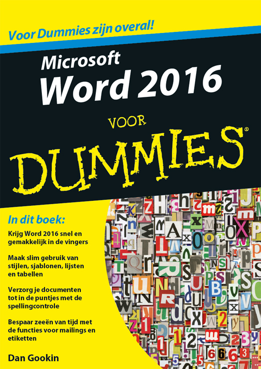 Microsoft Word 2016 voor dummies