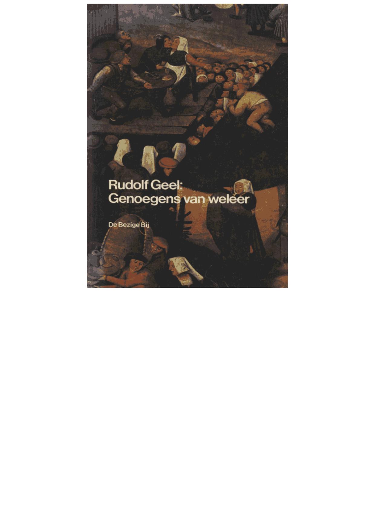 Genoegens van weleer