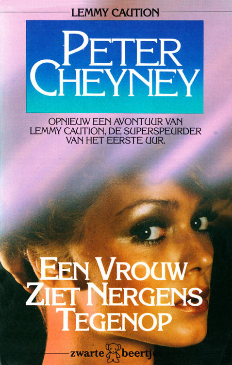 Een vrouw ziet nergens tegen op