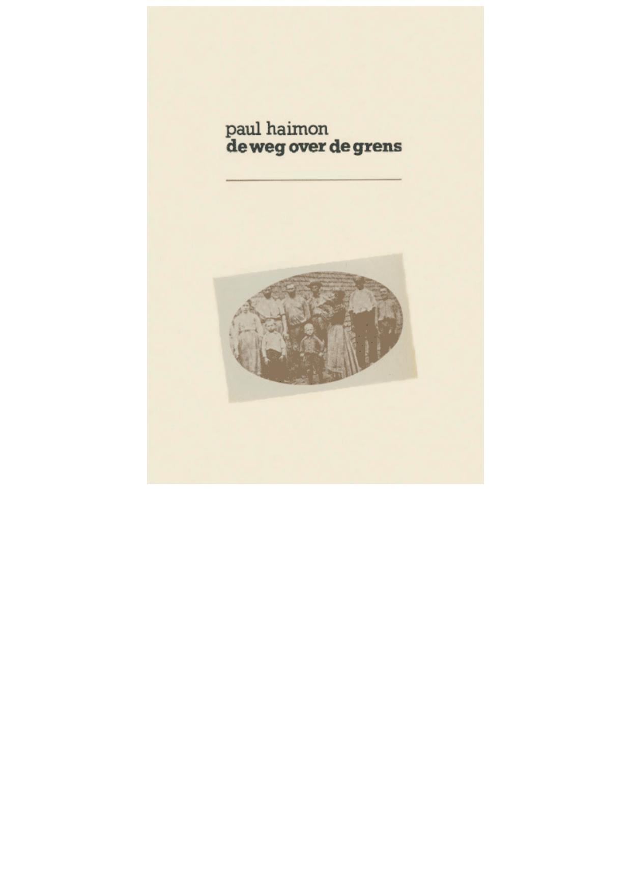 De weg over de grens