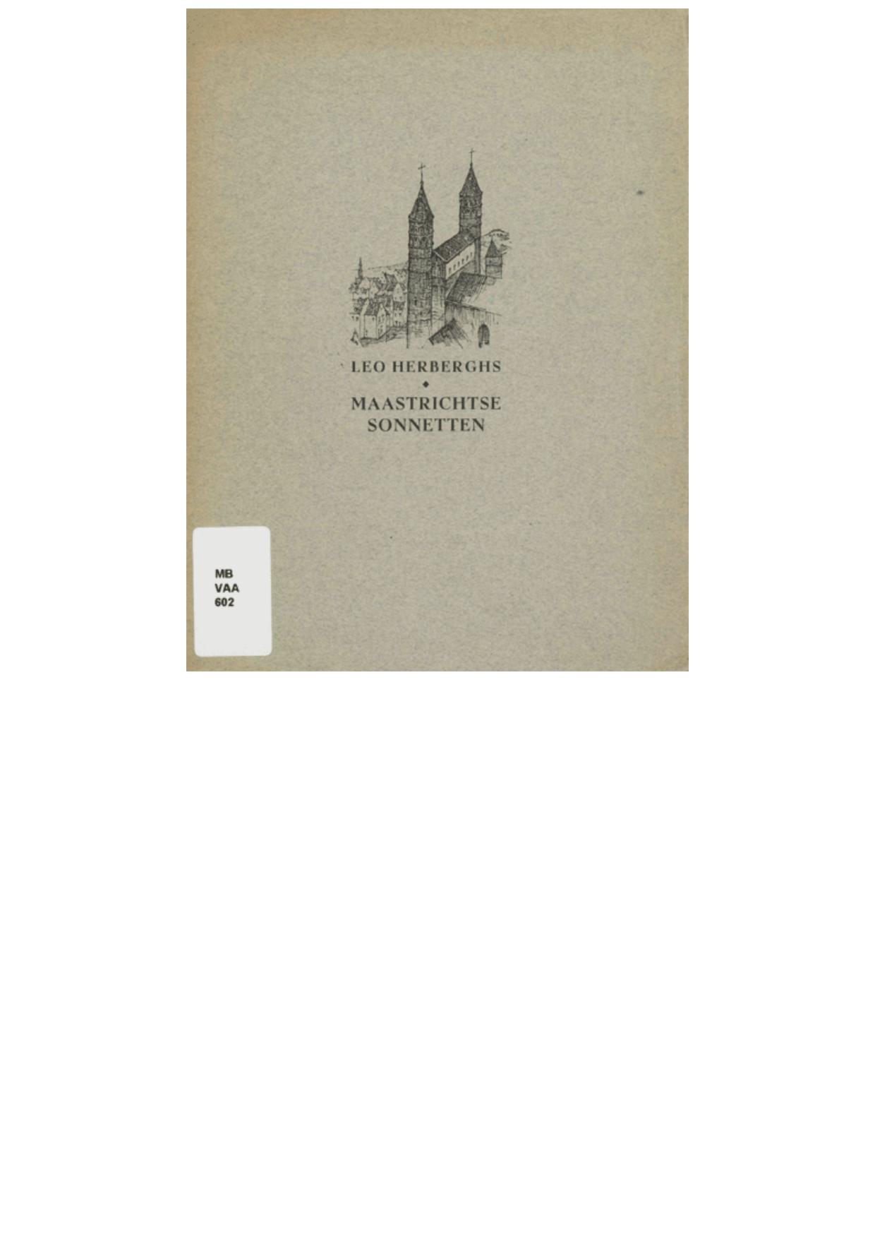 Maastrichtse Sonnetten