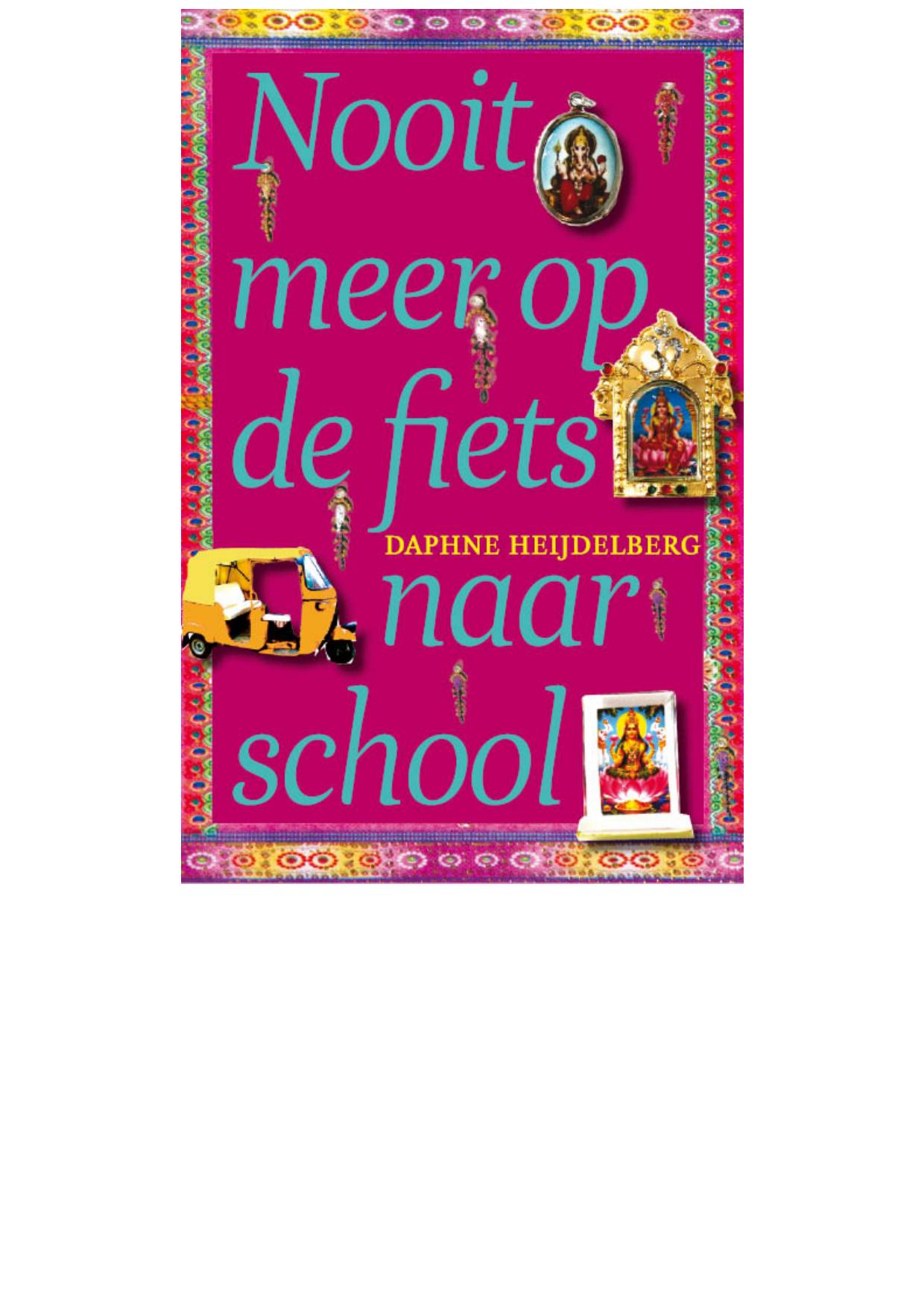 Nooit meer op de fiets naar school