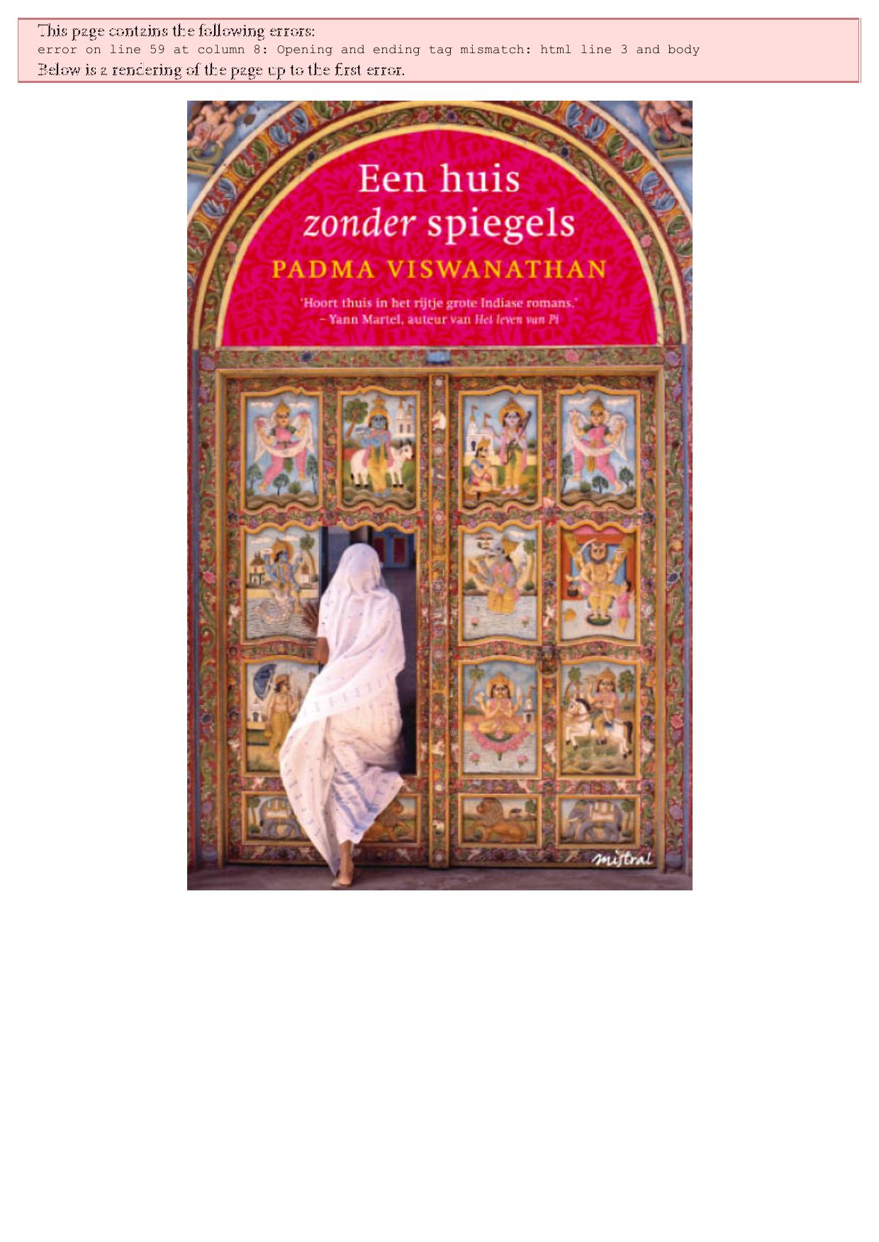 Een huis zonder spiegels