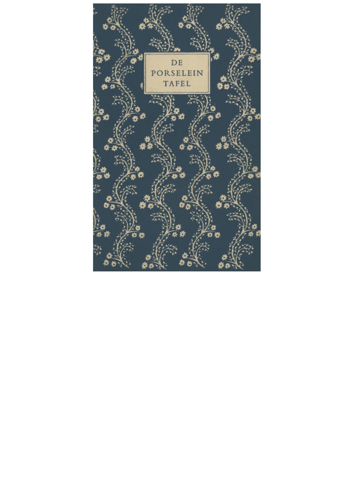 De porselein tafel
