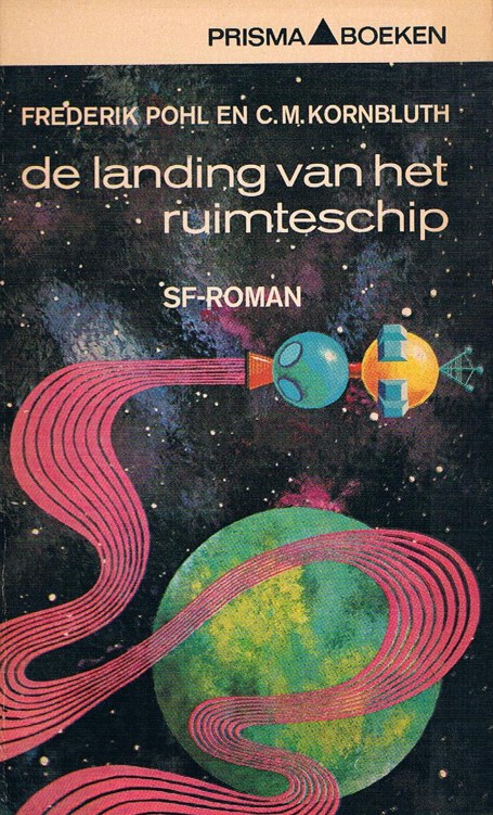 De landing van het ruimteschip