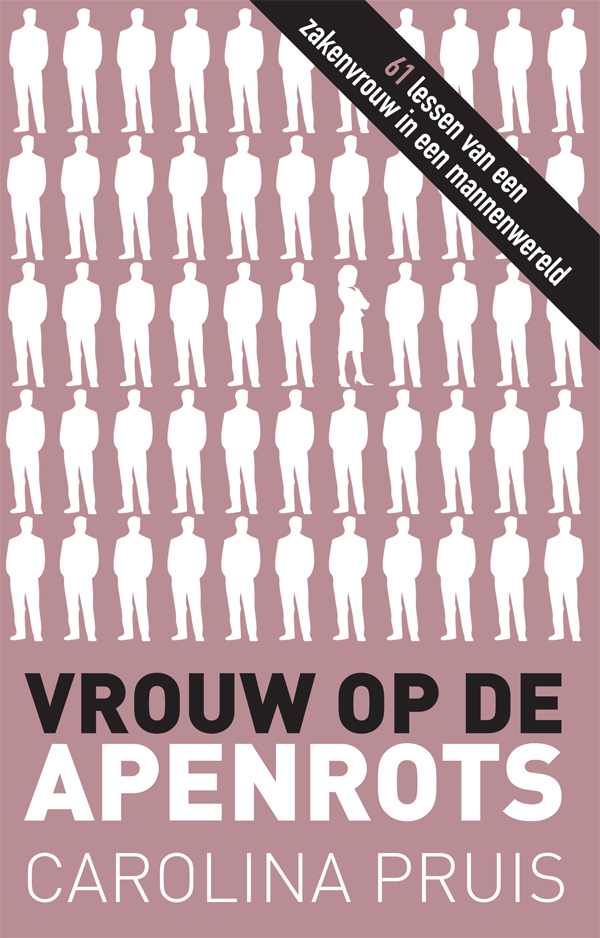 Vrouw op de apenrots