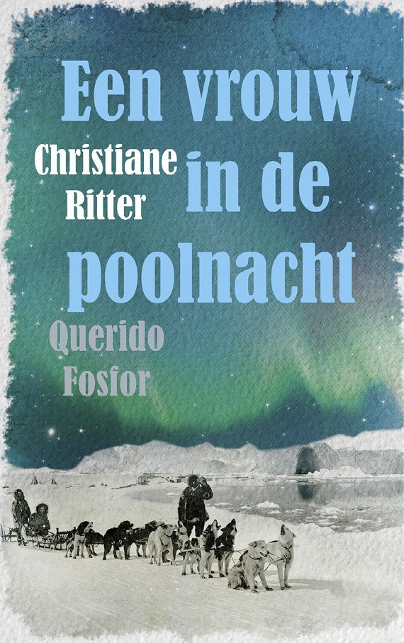 Een vrouw in de poolnacht